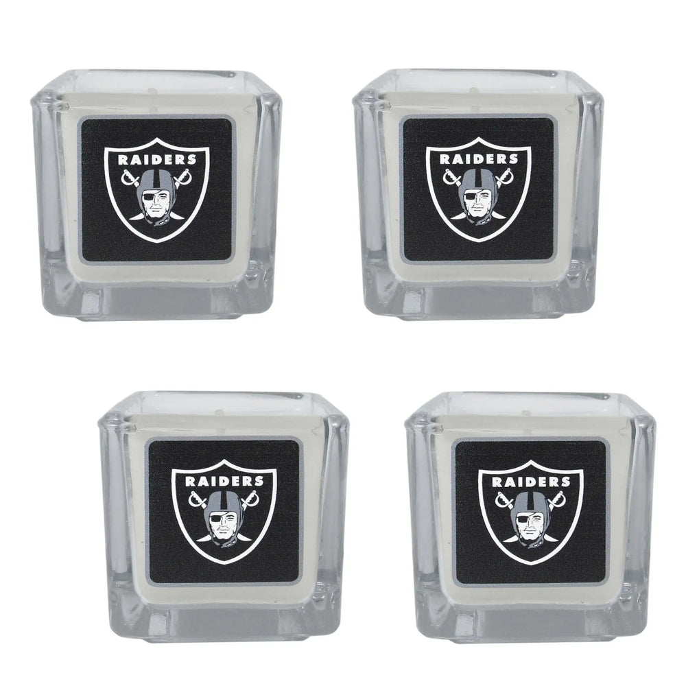 Las Vegas Raiders Scented Candles, 4 pk - Las Vegas Raiders