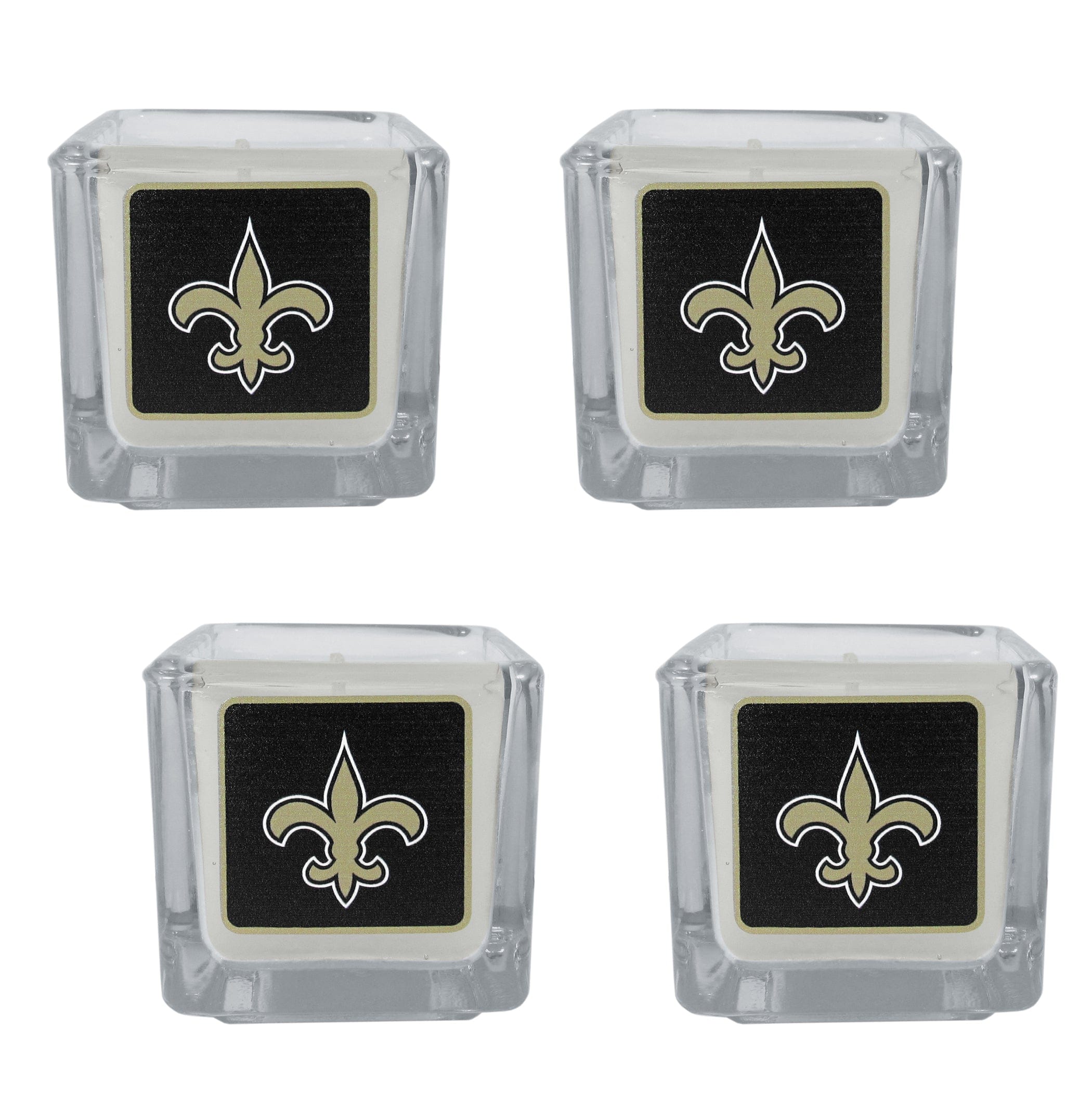 New Orleans Saints Scented Candles, 4 pk - New Orleans Saints