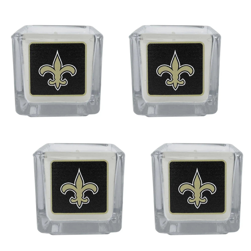 New Orleans Saints Scented Candles, 4 pk - New Orleans Saints
