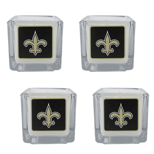 New Orleans Saints Scented Candles, 4 pk - New Orleans Saints