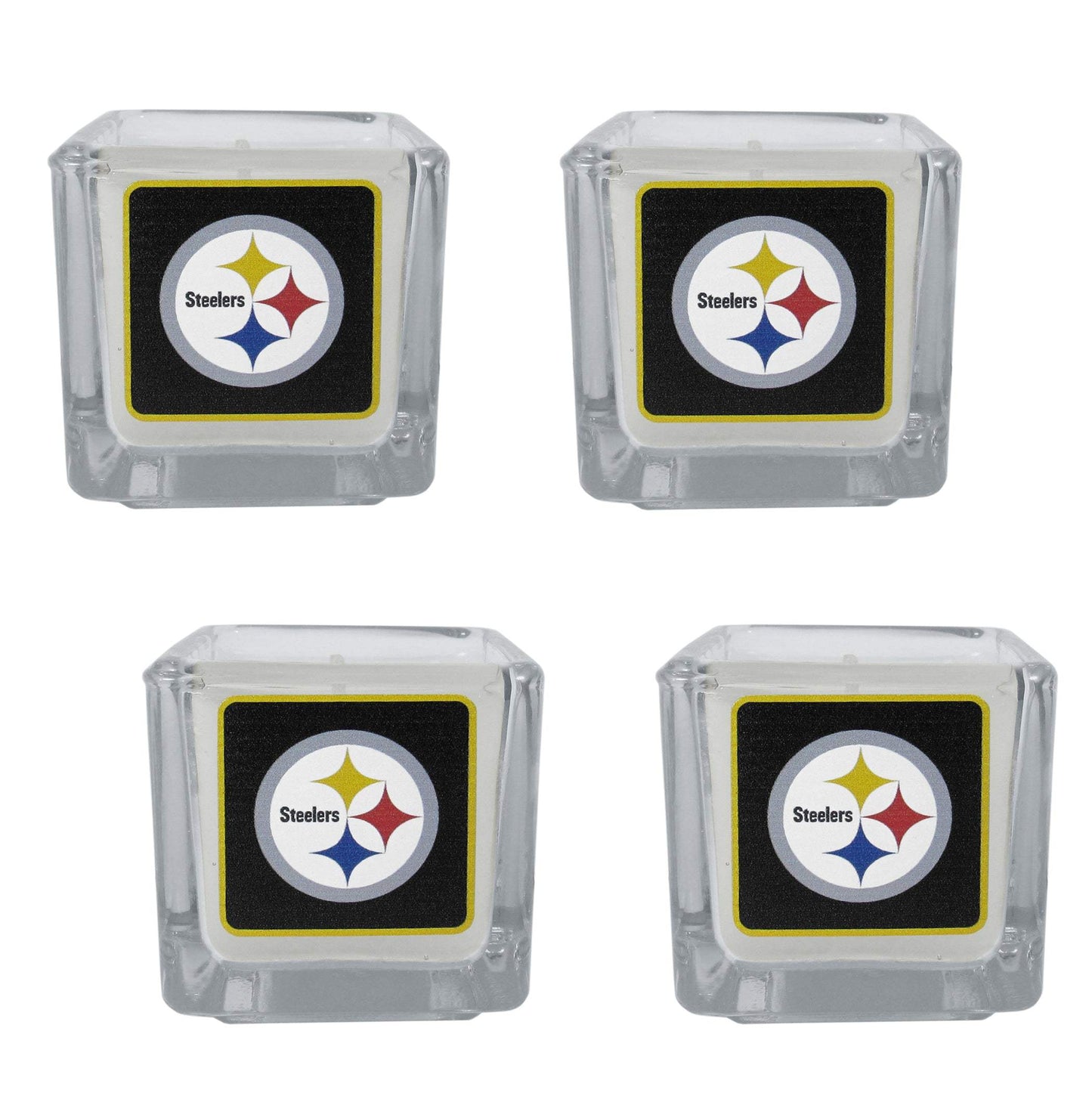 Pittsburgh Steelers Scented Candles, 4 pk - Pittsburgh Steelers - Flyclothing LLC