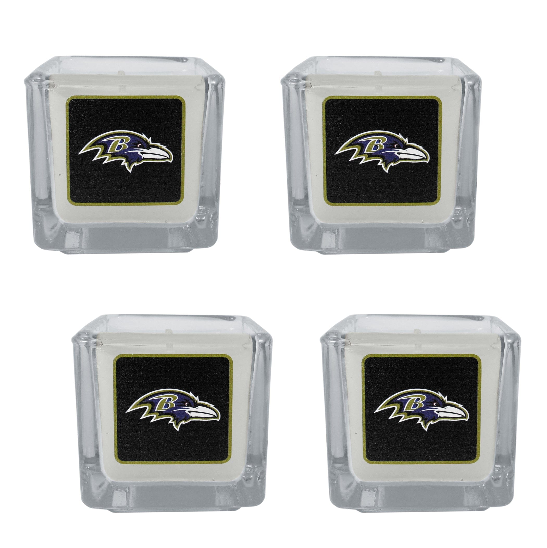 Baltimore Ravens Scented Candles, 4 pk - Baltimore Ravens