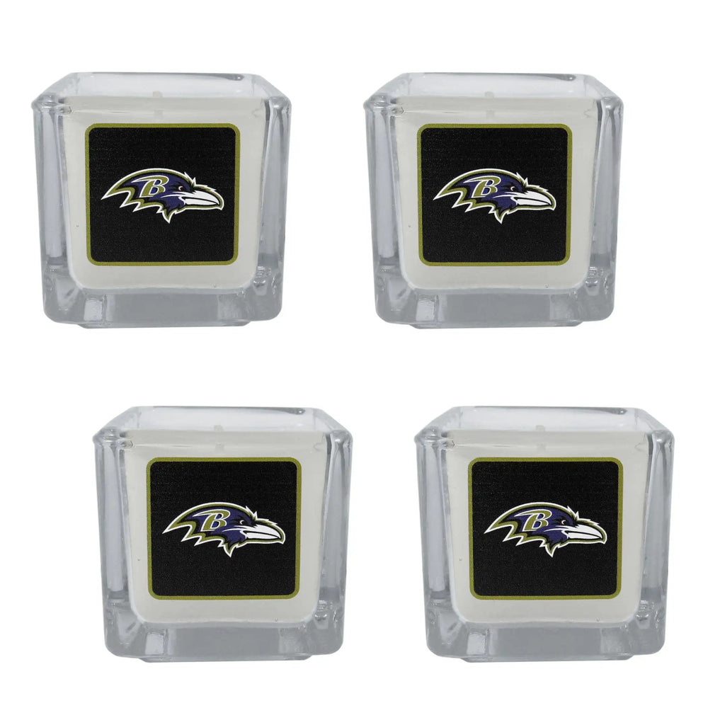 Baltimore Ravens Scented Candles, 4 pk - Baltimore Ravens