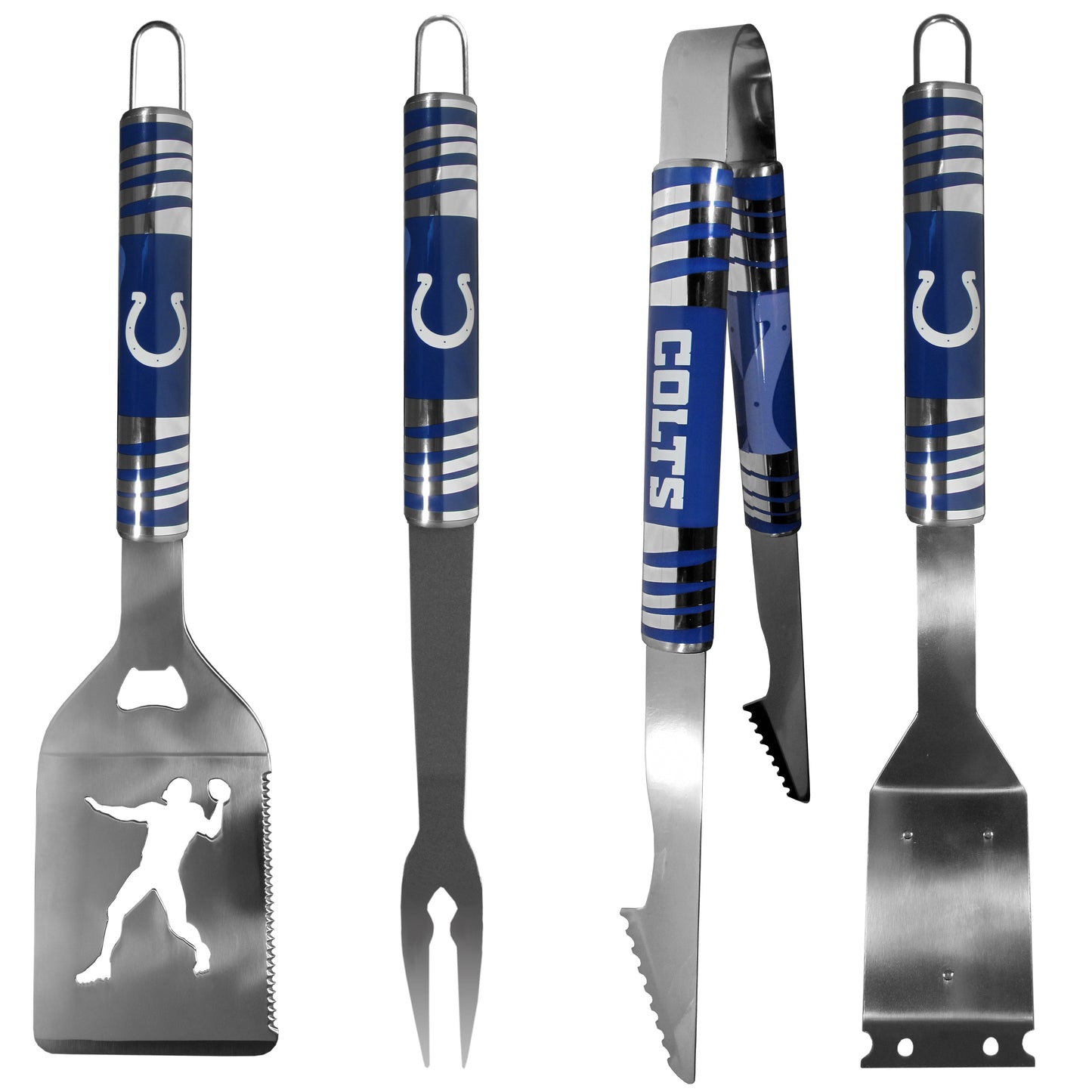 Indianapolis Colts 4 pc Steel Grill Tool Set