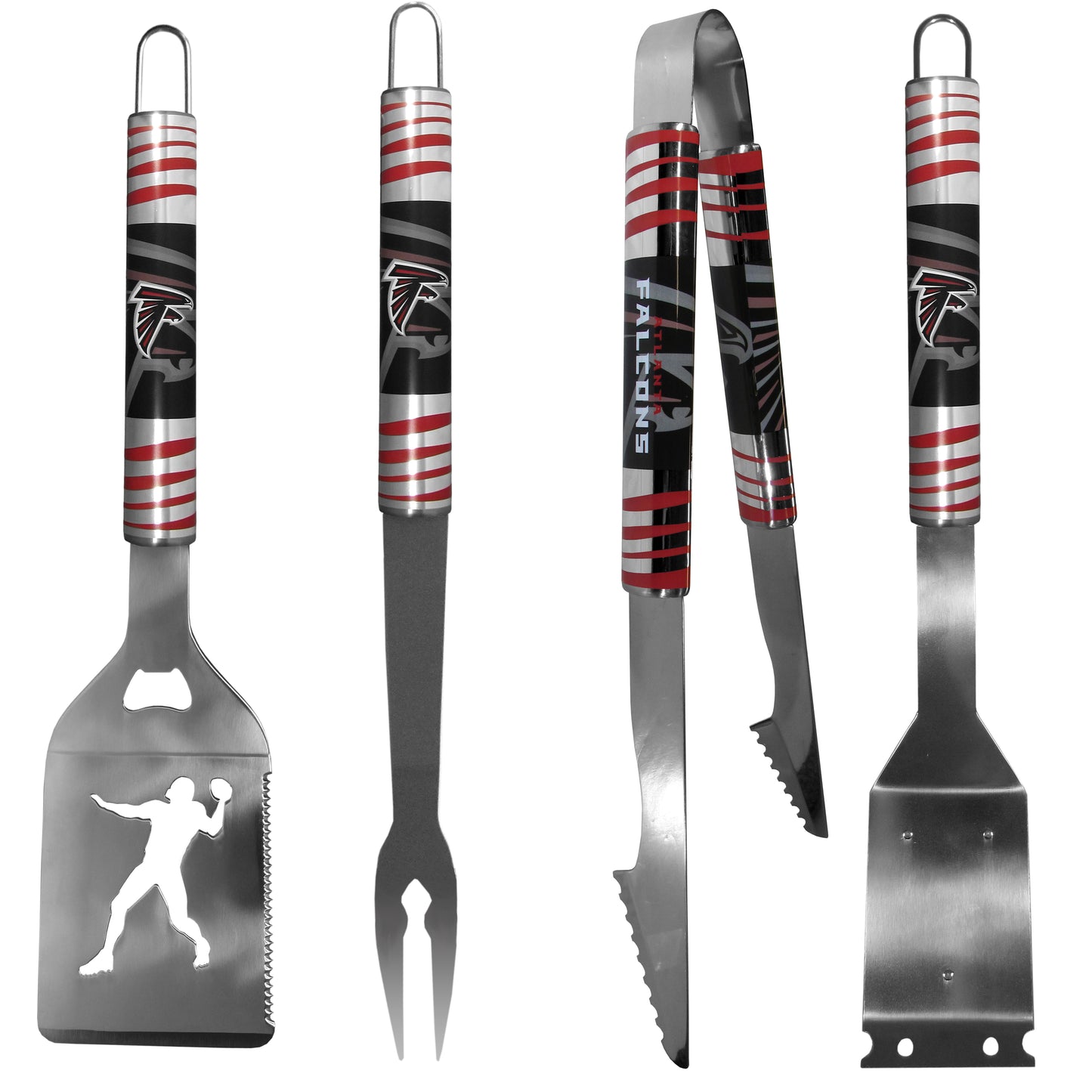 Atlanta Falcons 4 pc Steel Grill Tool Set