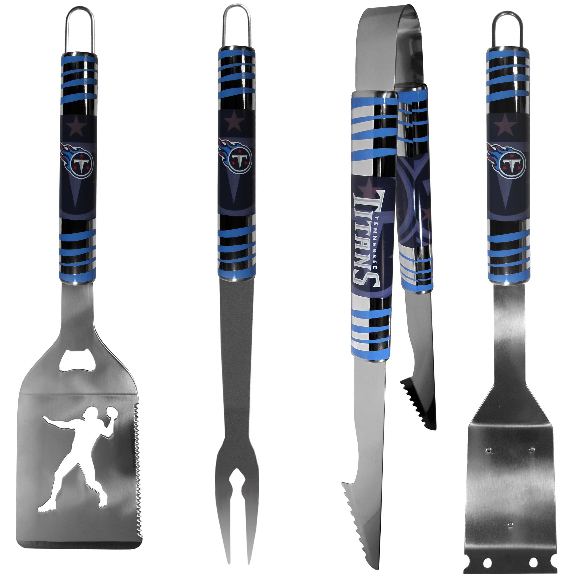 Tennessee Titans 4 pc Steel Grill Tool Set