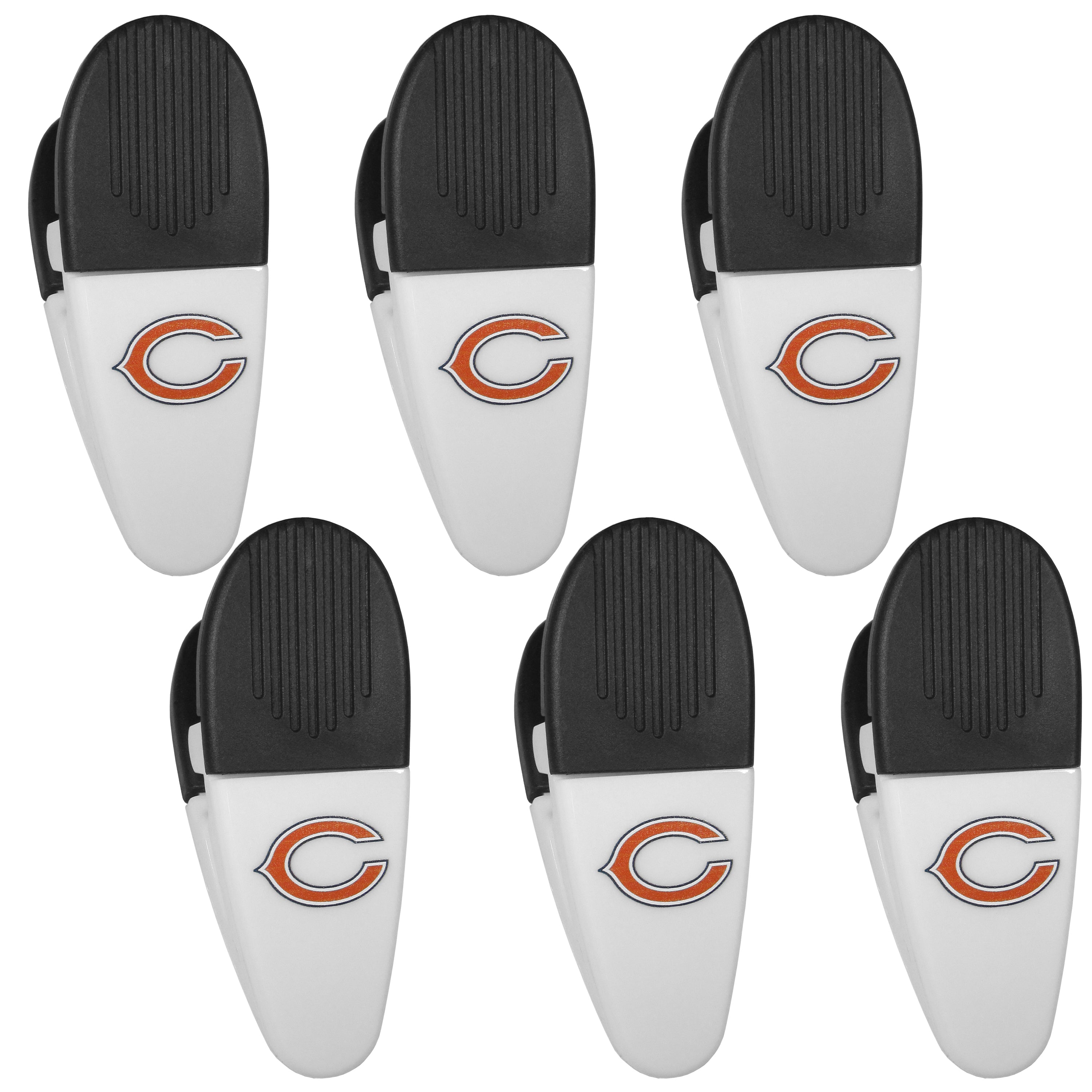 Chicago Bears Chip Clip Magnets, 6pk
