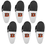 Cincinnati Bengals Chip Clip Magnets, 6pk - Siskiyou Buckle