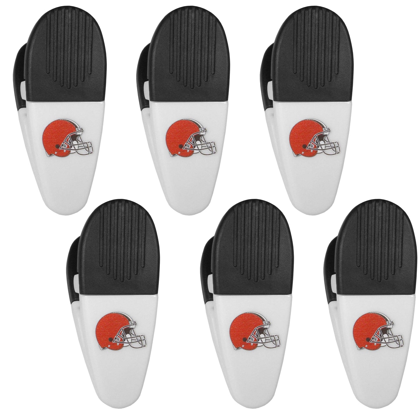 Cleveland Browns Chip Clip Magnets, 6pk - Siskiyou Buckle - Flyclothing LLC