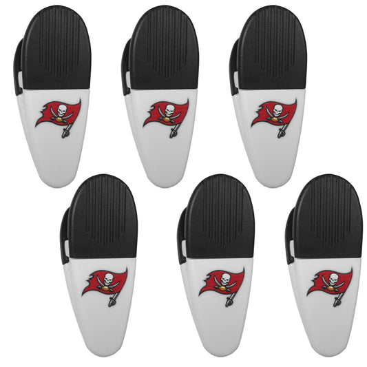 Tampa Bay Buccaneers Chip Clip Magnets, 6pk