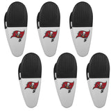 Tampa Bay Buccaneers Chip Clip Magnets, 6pk - Siskiyou Buckle