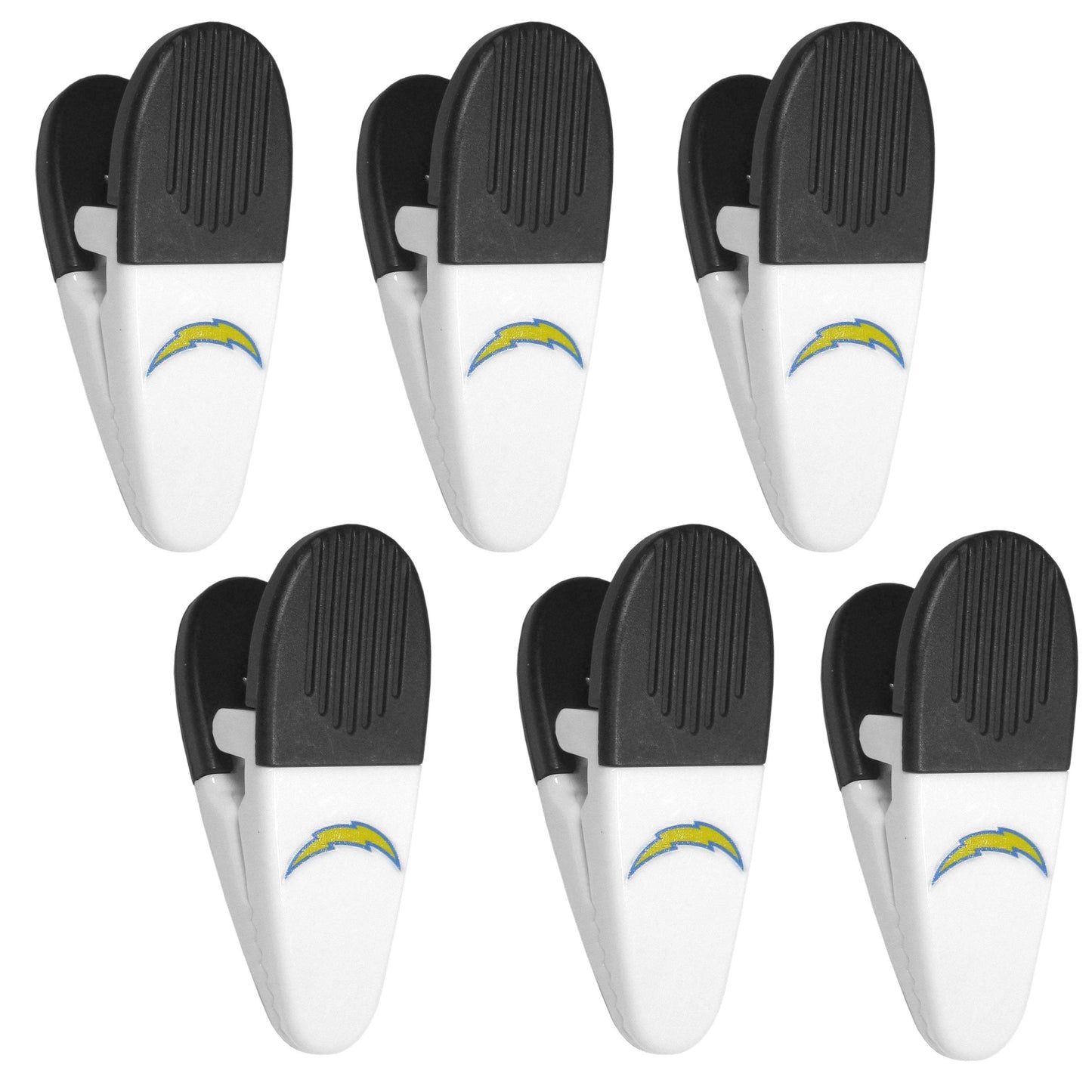Los Angeles Chargers Chip Clip Magnets, 6pk - Siskiyou Buckle - Flyclothing LLC