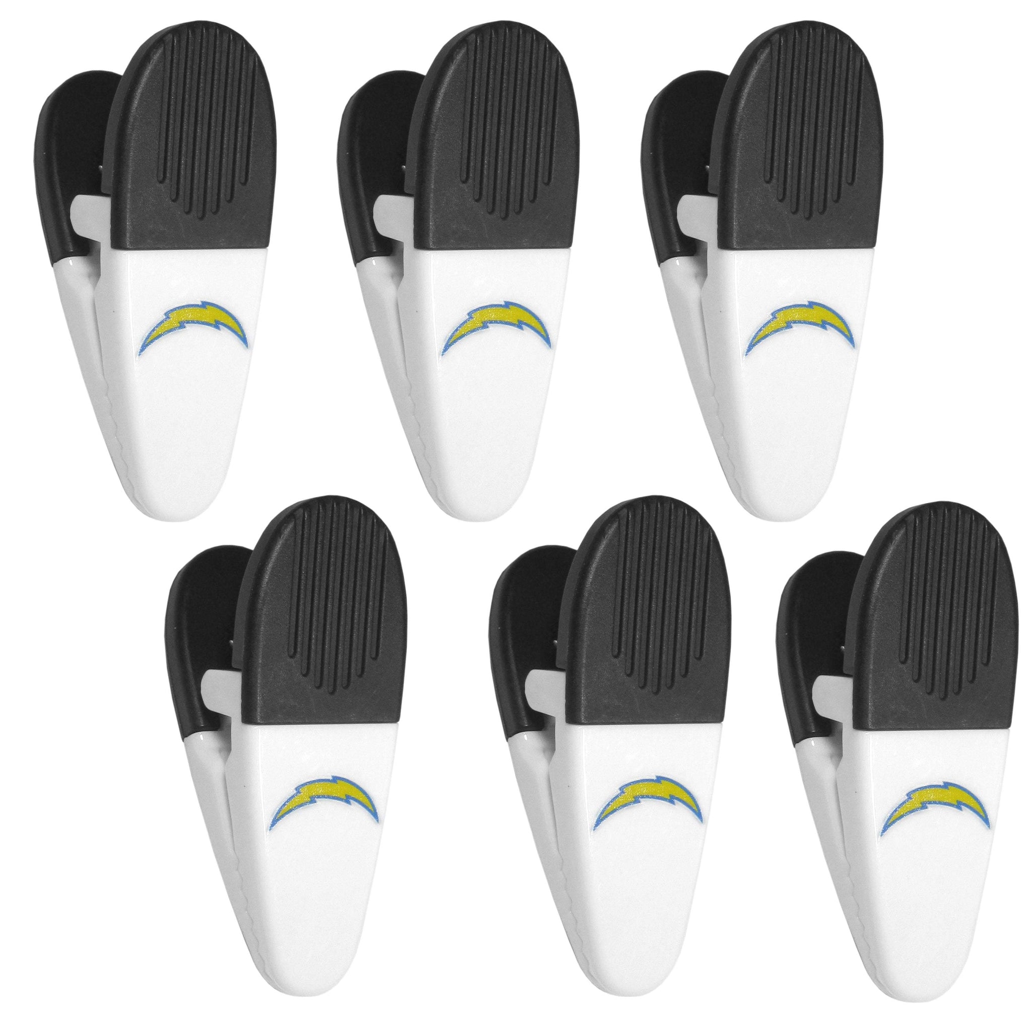 Los Angeles Chargers Chip Clip Magnets, 6pk - Siskiyou Buckle - Flyclothing LLC
