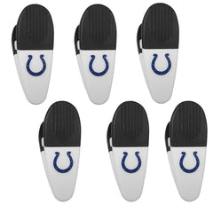 Indianapolis Colts Chip Clip Magnets, 6pk
