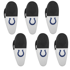 Indianapolis Colts Chip Clip Magnets, 6pk - Siskiyou Buckle