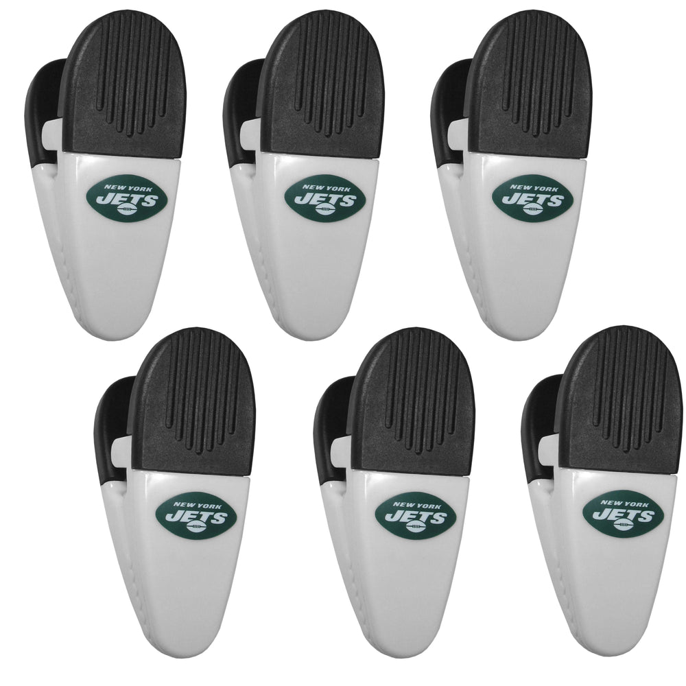New York Jets Chip Clip Magnets, 6pk - Siskiyou Buckle
