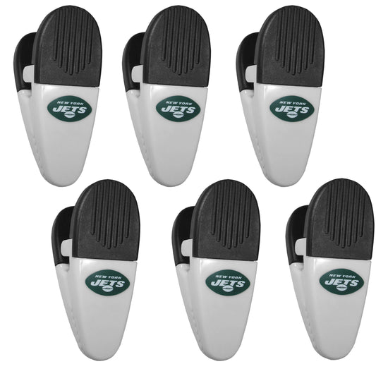 New York Jets Chip Clip Magnets, 6pk