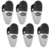 New York Jets Chip Clip Magnets, 6pk - Siskiyou Buckle