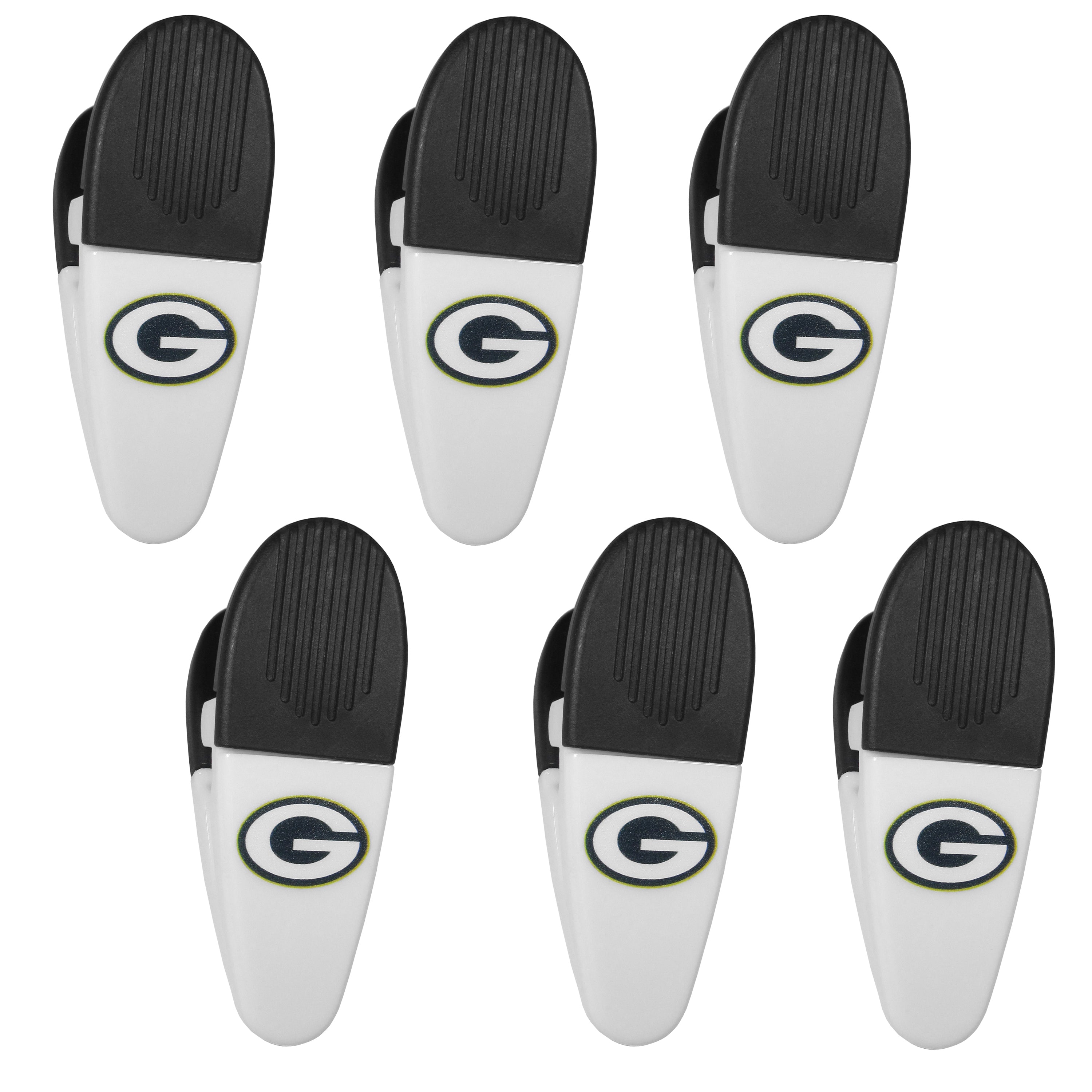 Green Bay Packers Chip Clip Magnets, 6pk