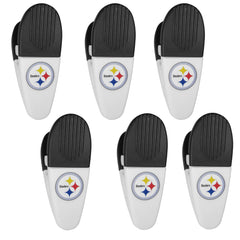 Pittsburgh Steelers Chip Clip Magnets, 6pk