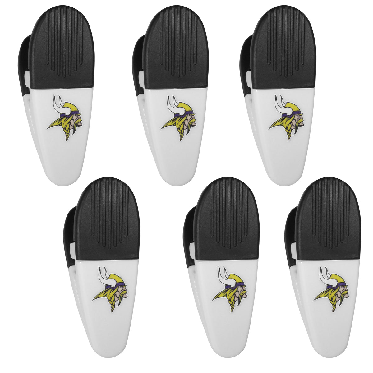 Minnesota Vikings Chip Clip Magnets, 6pk