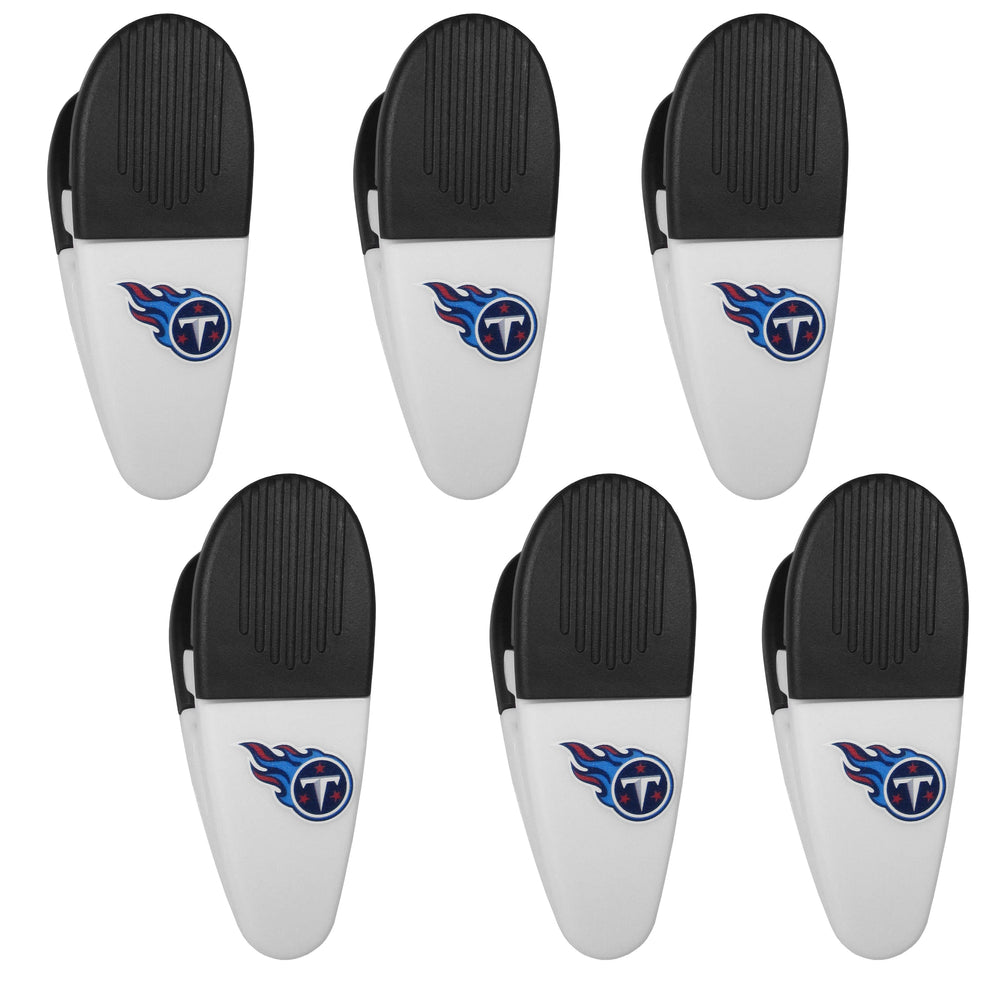 Tennessee Titans Chip Clip Magnets, 6pk - Siskiyou Buckle