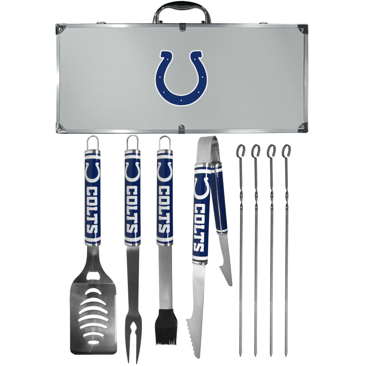 Indianapolis Colts 8 pc Logo BBQ Set
