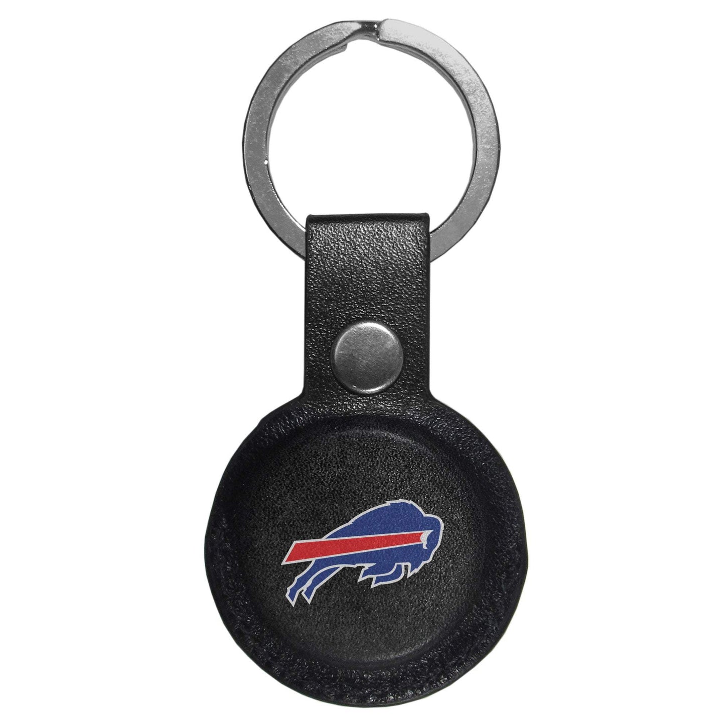 Buffalo Bills AirTag Compatible Leather Key Chain