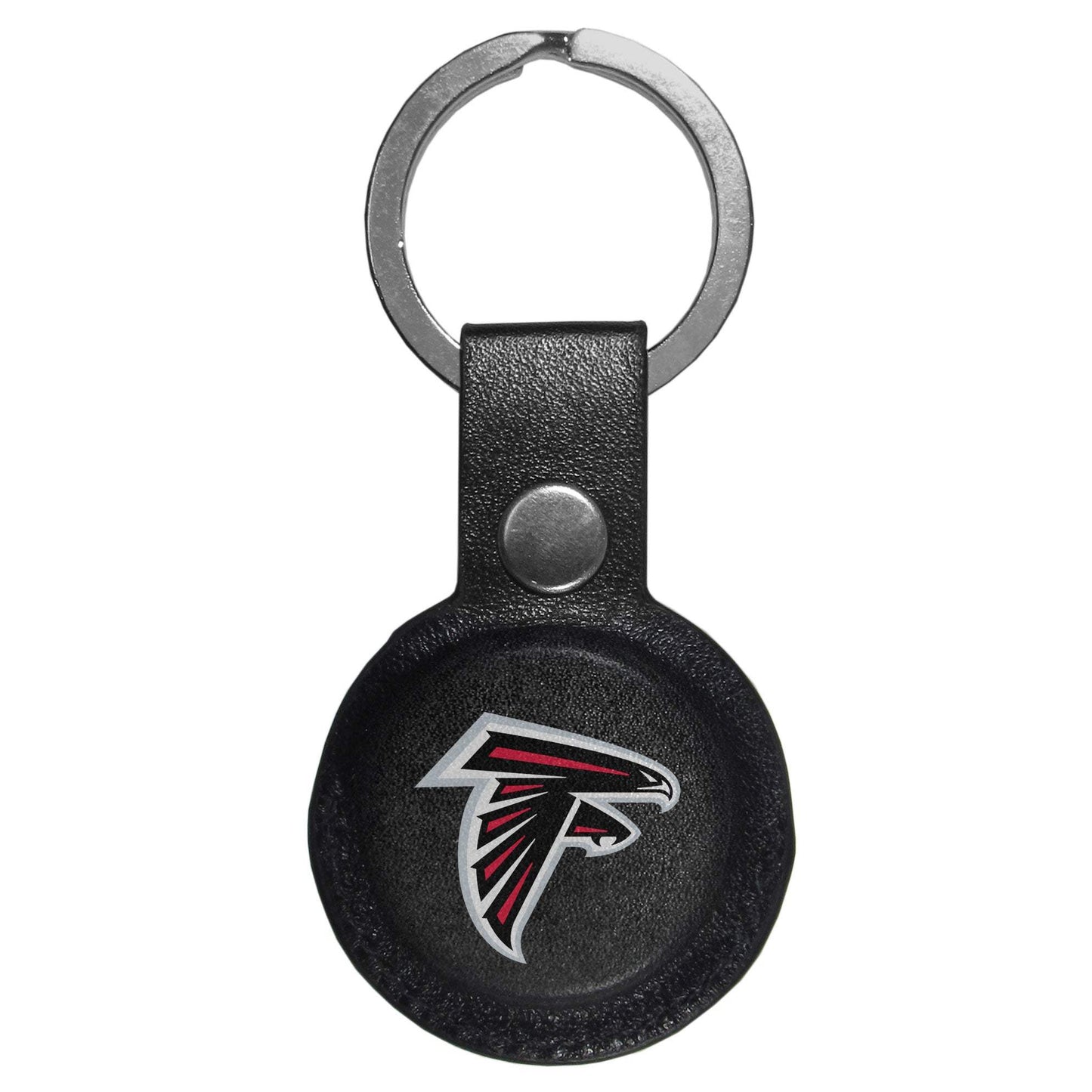 Atlanta Falcons AirTag Compatible Leather Key Chain