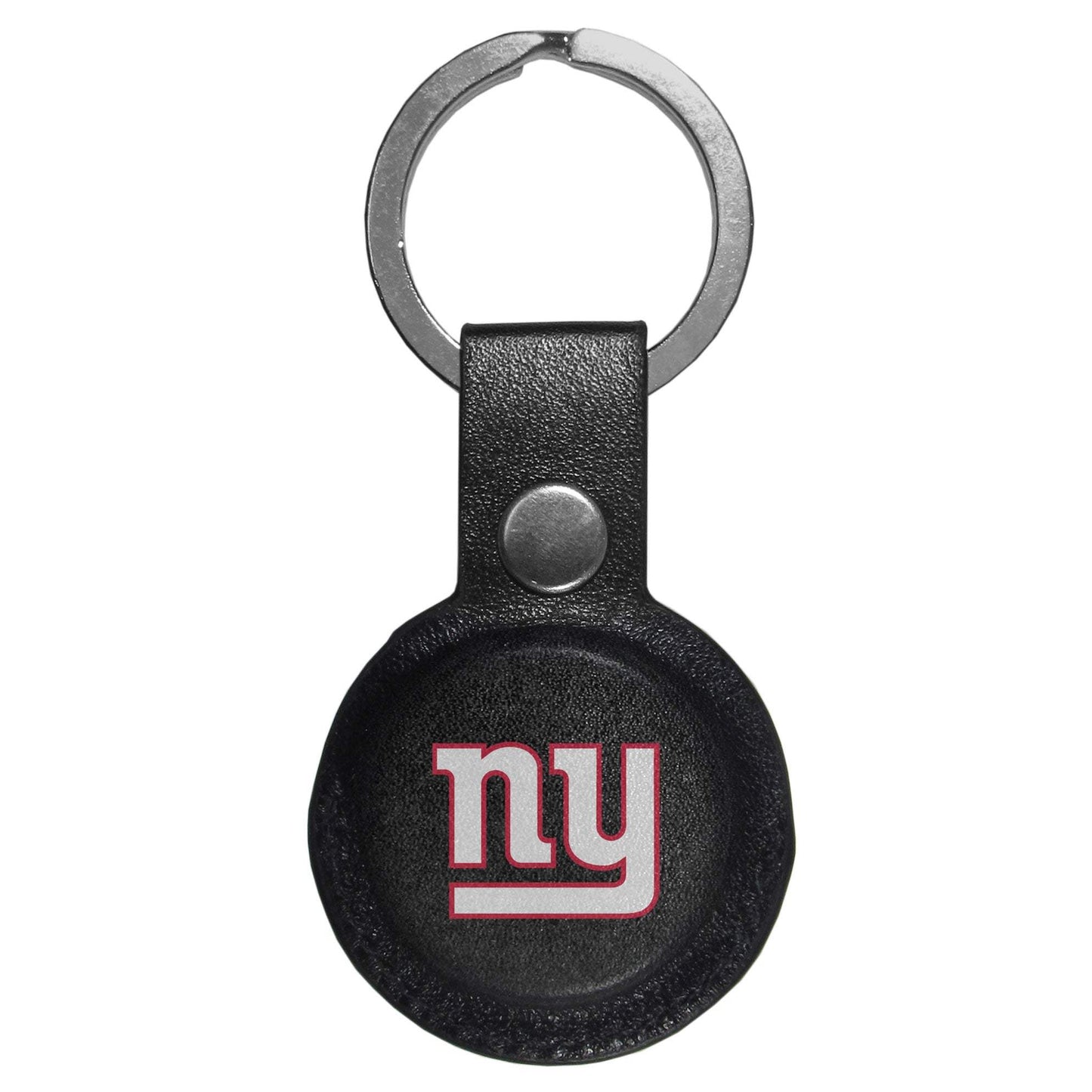 New York Giants AirTag Compatible Leather Key Chain
