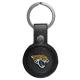 Jacksonville Jaguars AirTag Compatible Leather Key Chain