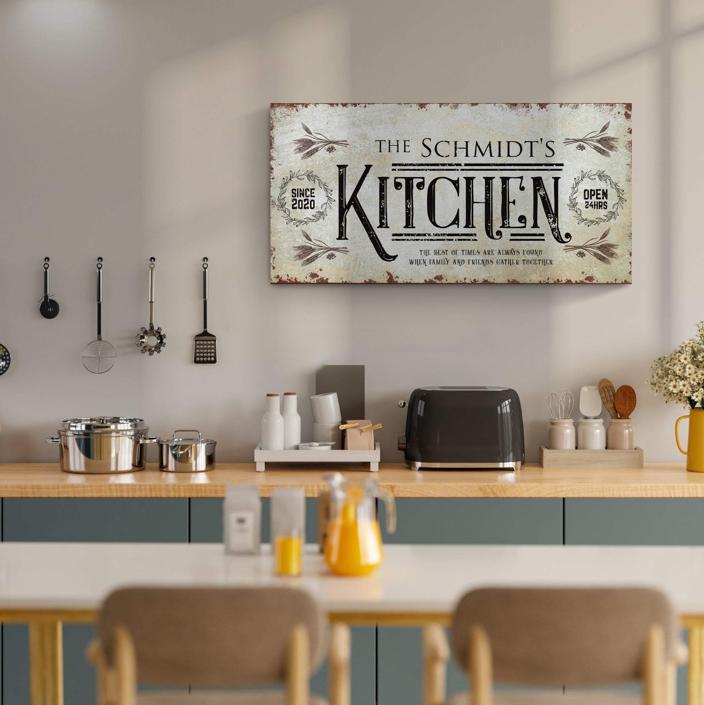 Kitchen Sign II - Tailored Canvases - Flyclothing LLC