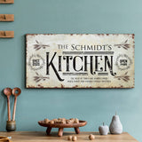 Kitchen Sign II - Tailored Canvases - Flyclothing LLC