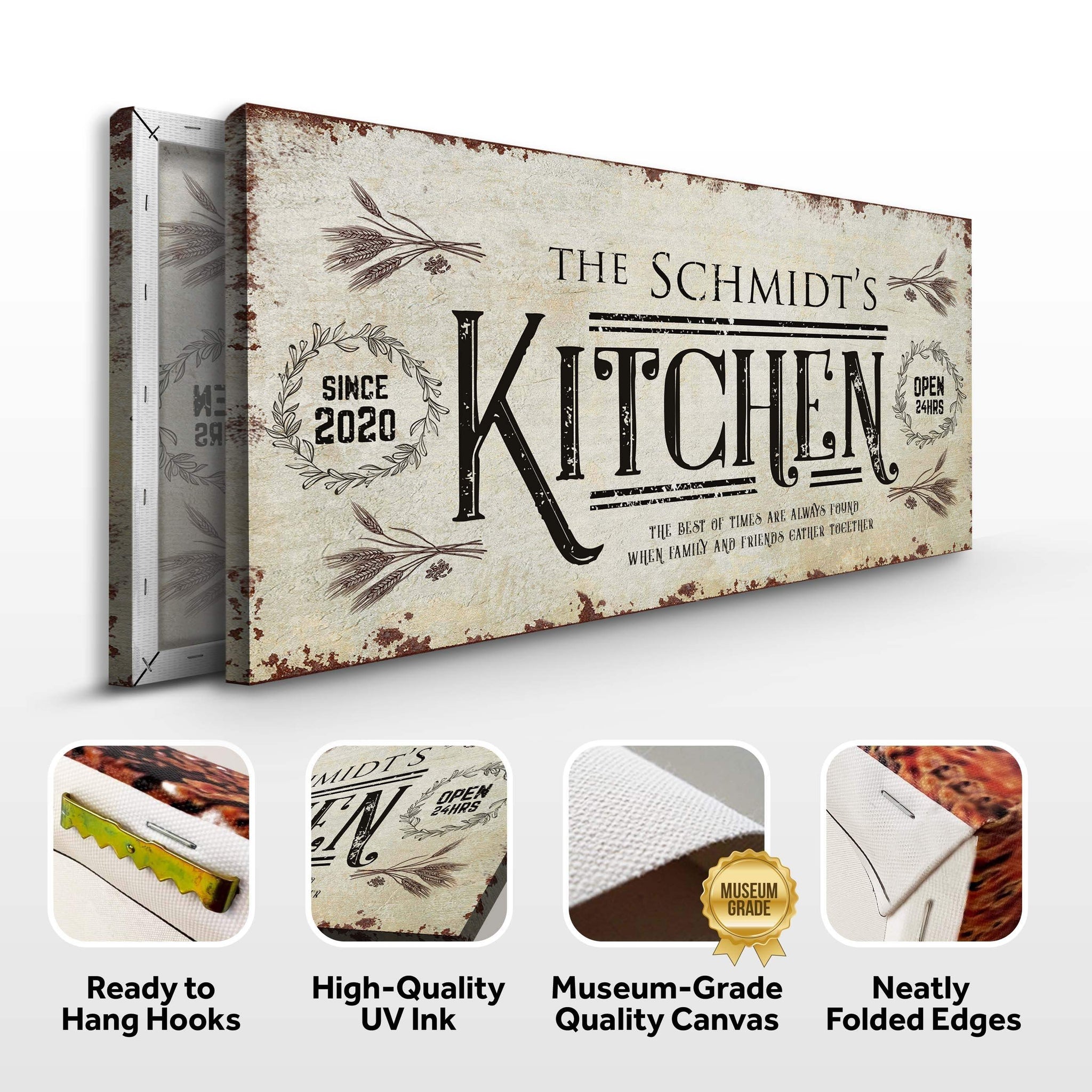 Kitchen Sign II - Tailored Canvases - Flyclothing LLC