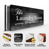 The Laundry Room Sign II - Tailored Canvases - Flyclothing LLC