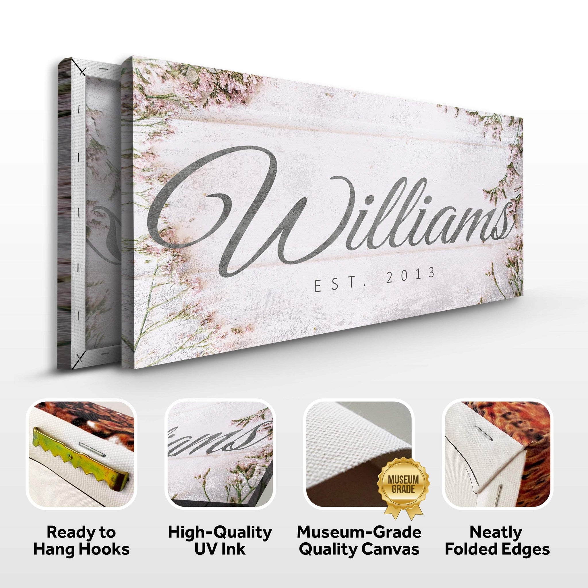 Family Name Sign - Tailored Canvases - Flyclothing LLC