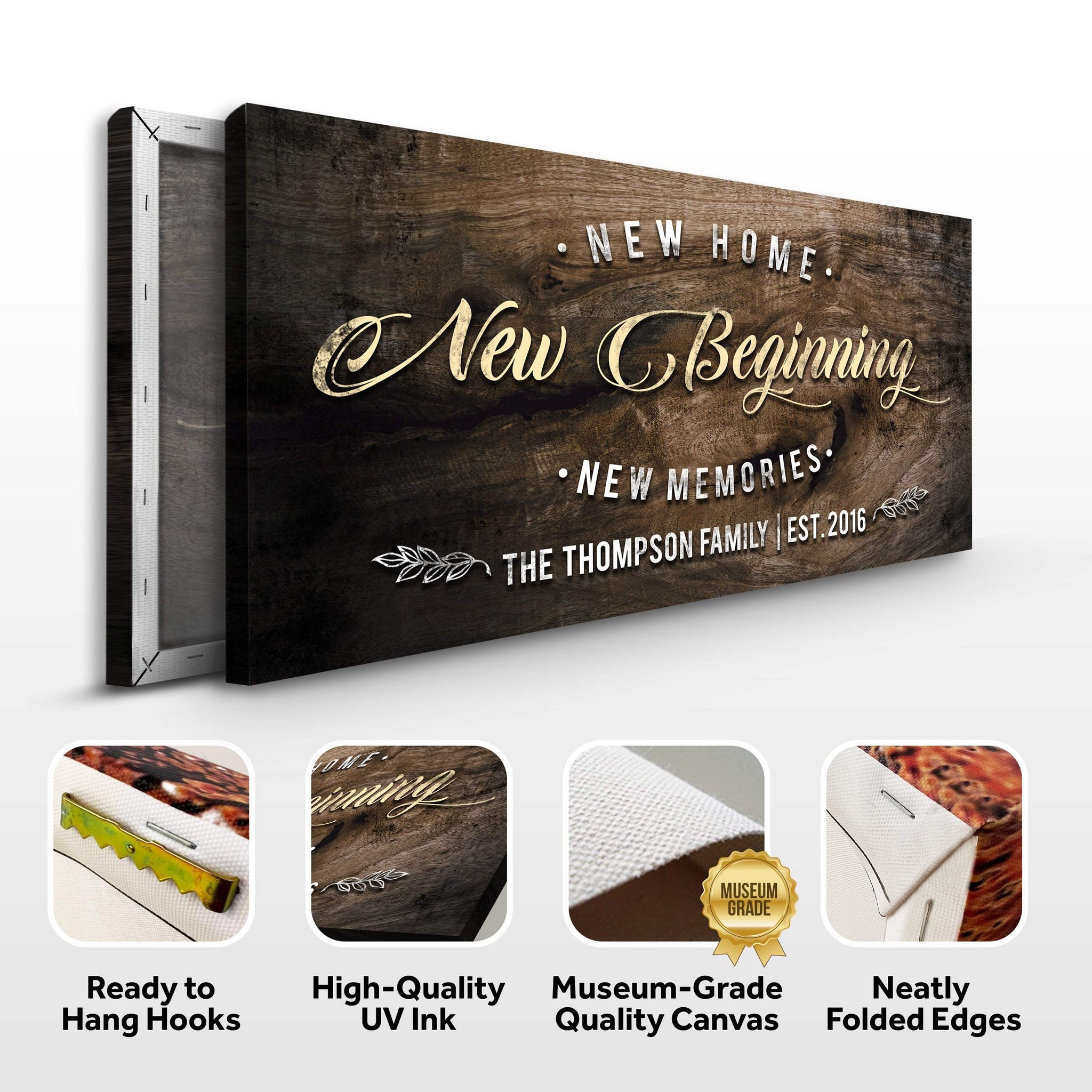 New Home Sign II - Tailored Canvases - Flyclothing LLC