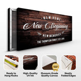 New Home Sign III - Tailored Canvases - Flyclothing LLC