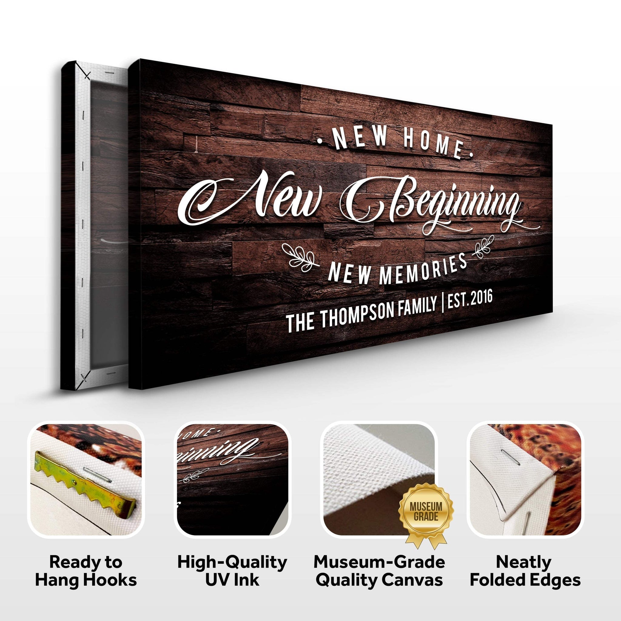 New Home Sign III - Tailored Canvases - Flyclothing LLC