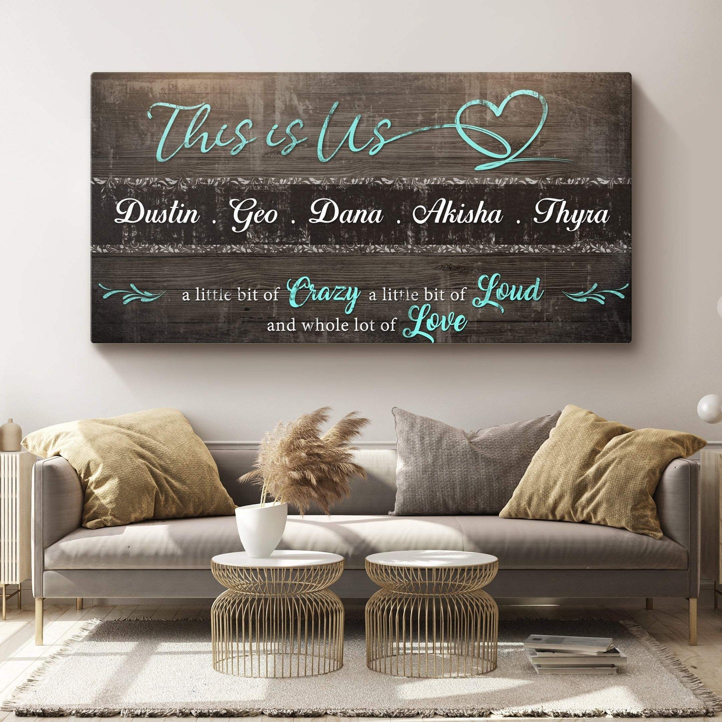 This is Us Family Sign - Tailored Canvases - Flyclothing LLC