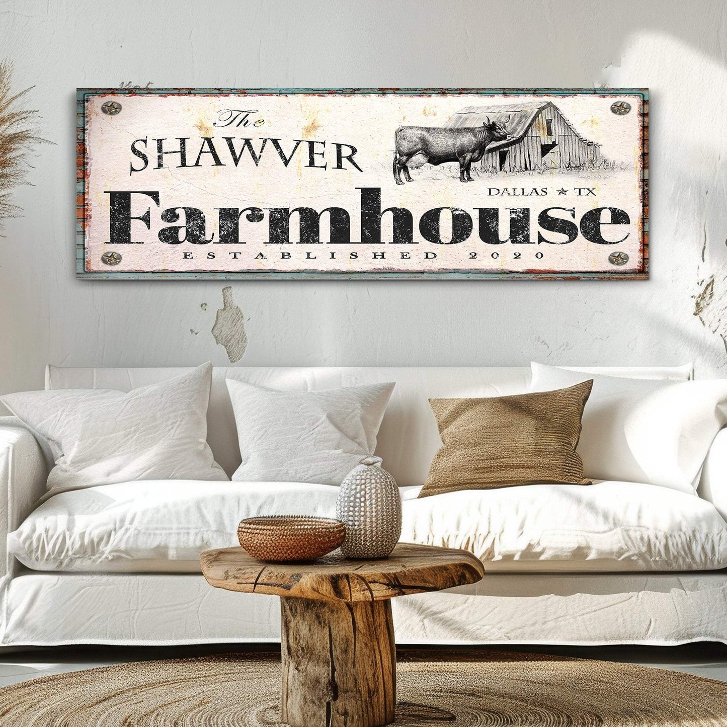 Rustic Farmhouse Sign XV - Tailored Canvases - Flyclothing LLC