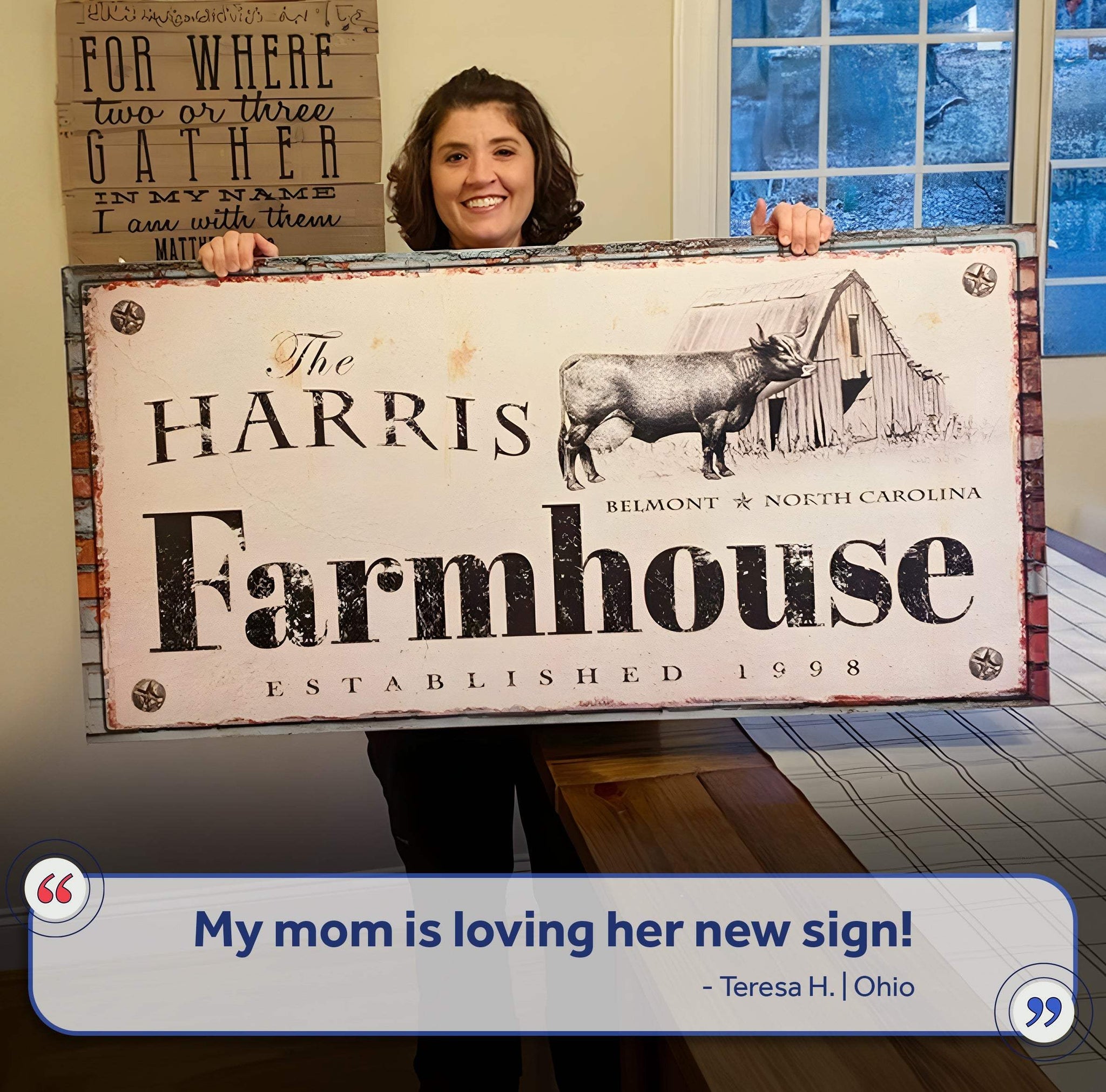 Rustic Farmhouse Sign II - Tailored Canvases - Flyclothing LLC