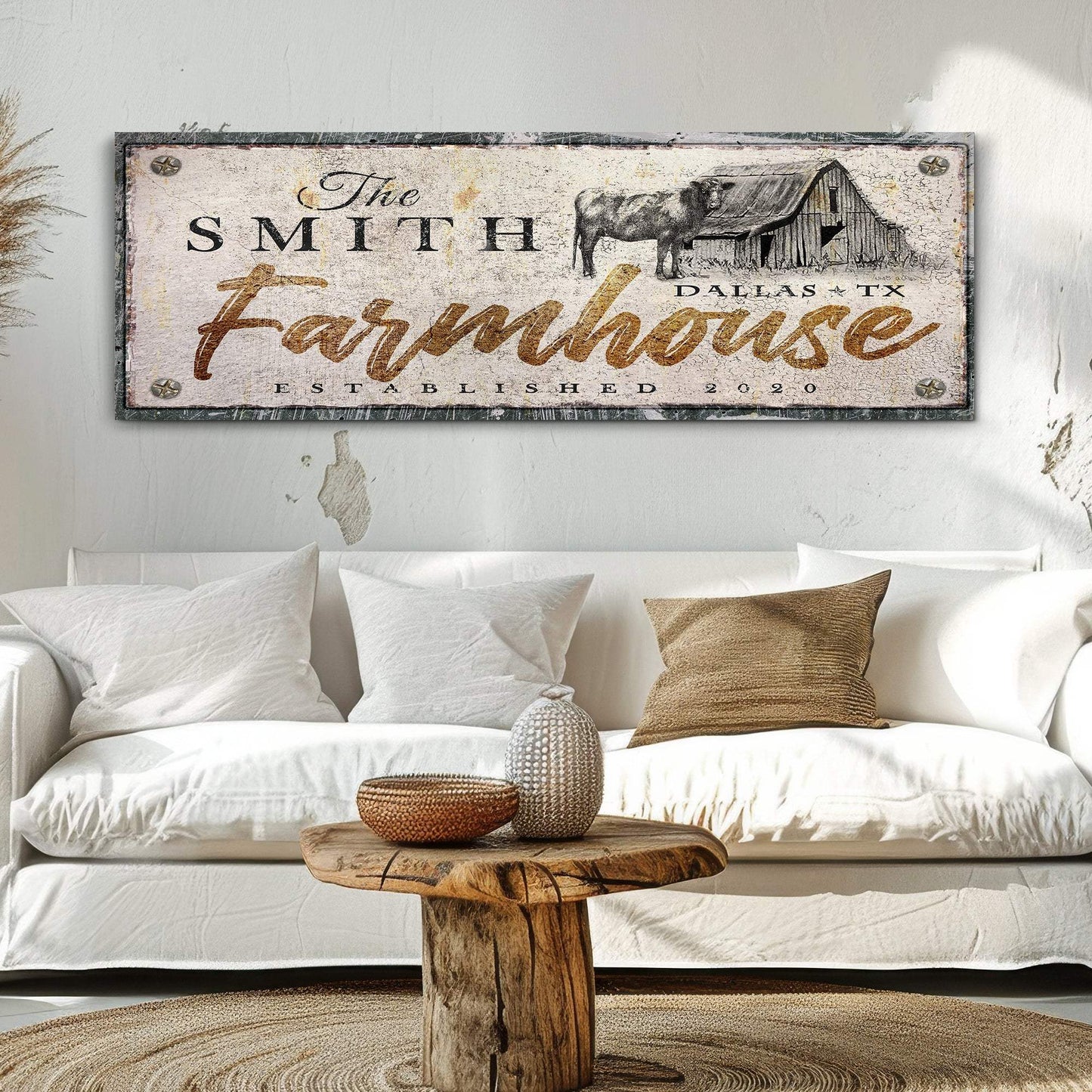 Rustic Farmhouse Sign XVI - Tailored Canvases - Flyclothing LLC
