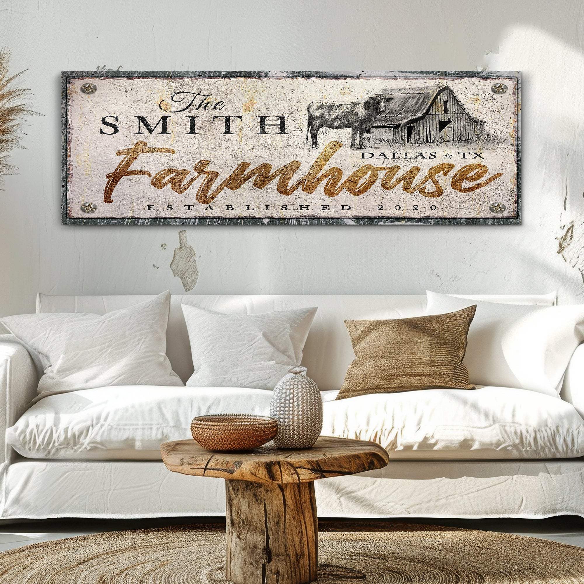 Rustic Farmhouse Sign XVI - Tailored Canvases - Flyclothing LLC