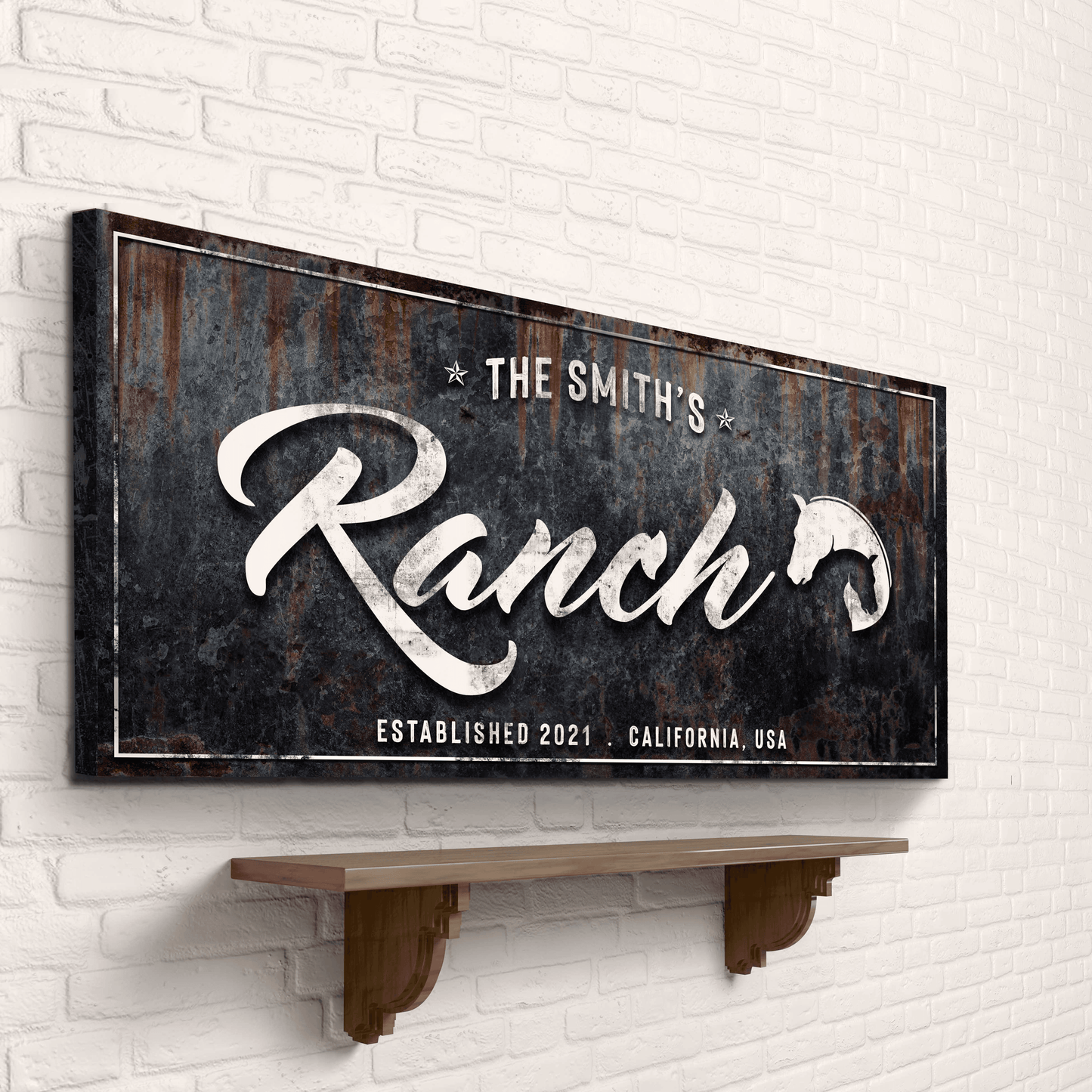 Family Ranch Sign - Tailored Canvases - Flyclothing LLC