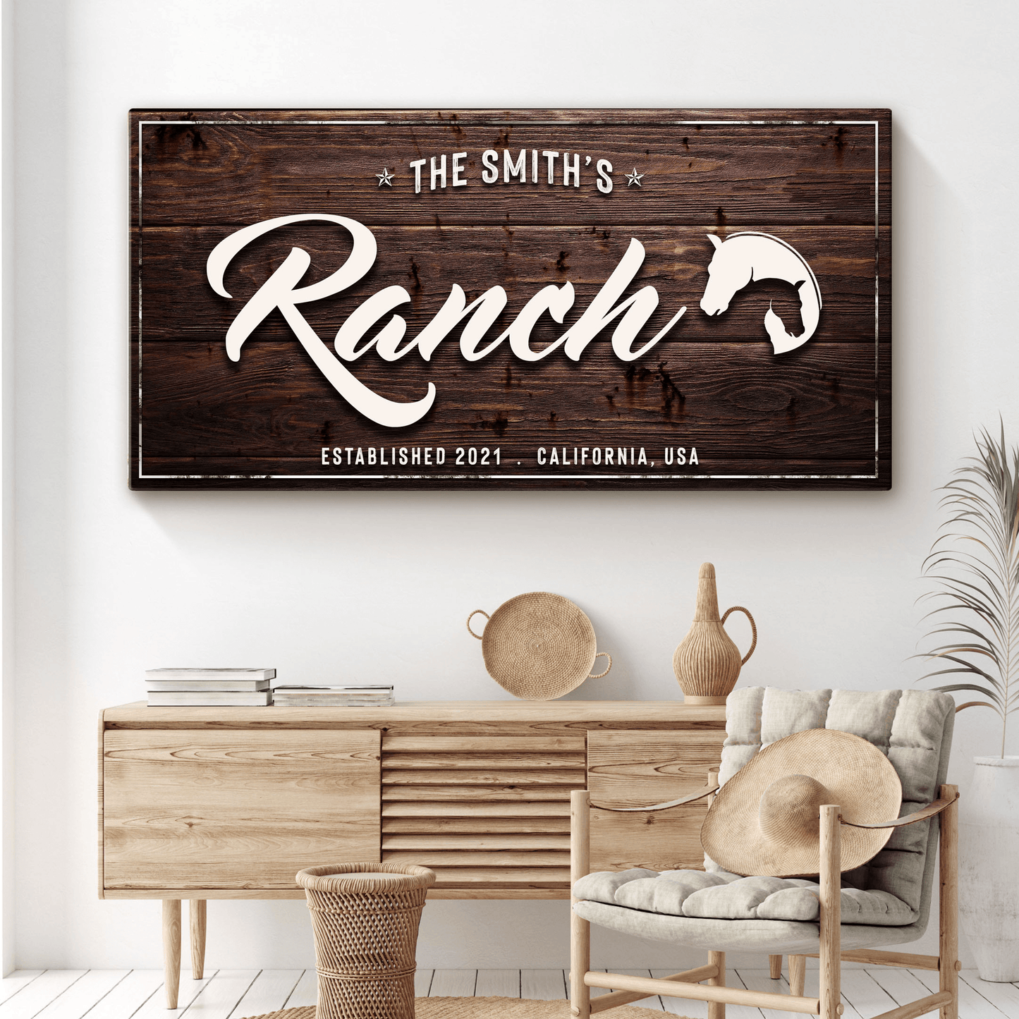 Family Ranch Sign - Tailored Canvases - Flyclothing LLC