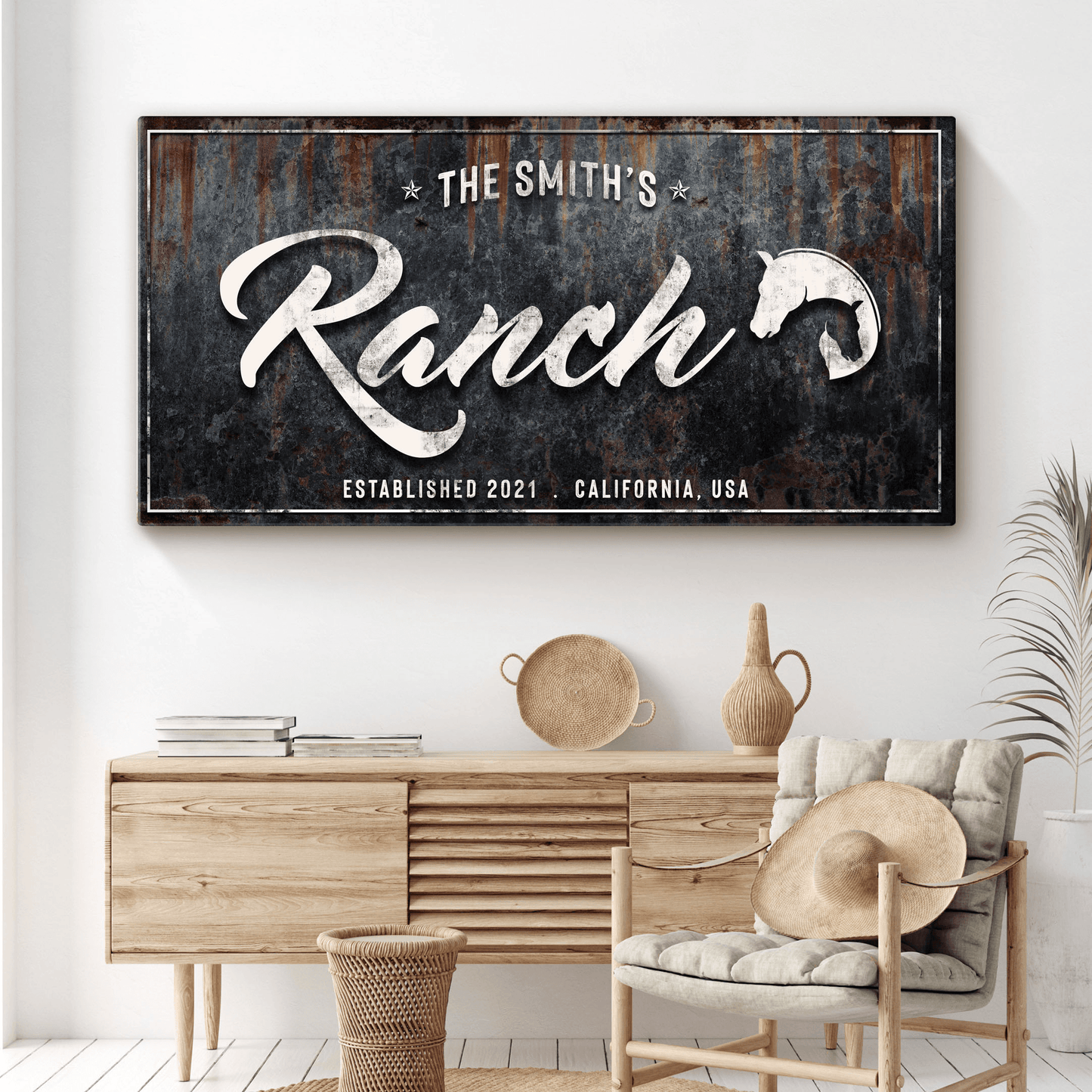 Family Ranch Sign - Tailored Canvases - Flyclothing LLC