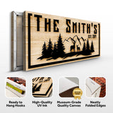 Family Mountain Sign III - Tailored Canvases - Flyclothing LLC