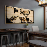 Family Mountain Sign - Tailored Canvases - Flyclothing LLC