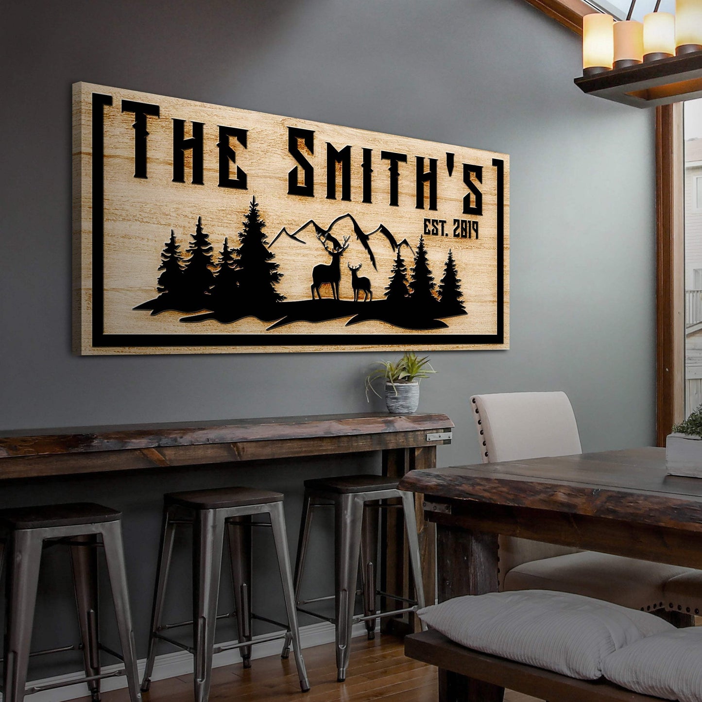 Family Mountain Sign III - Tailored Canvases - Flyclothing LLC